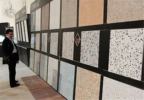 سرامیک کف صدفی با رنگی ملایم و جلوه ای شیک